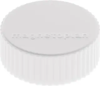 Magnet Super D.34mm weiß MAGNETOPLAN