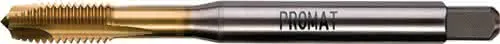 Maschinengewindebohrer DIN 371B M4x0,7mm HSS-Co TiN 6H PROMAT