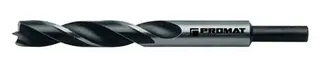 Maschinenholzspiralbohrer D.5,0mm Gesamt-L.86mm CV-Stahl PROMAT
