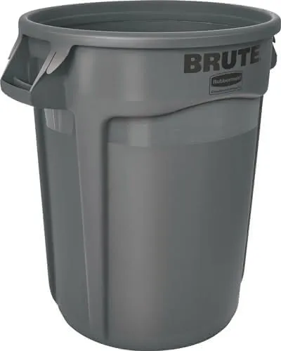 Mehrzwecktonne grau 121l PE Außen-Ø560xH692mm RUBBERMAID