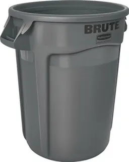Mehrzwecktonne grau 121l PE Außen-Ø560xH692mm RUBBERMAID