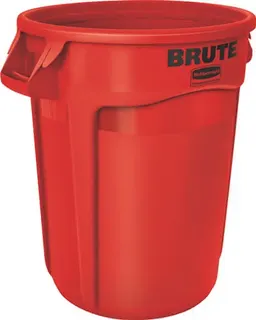 Mehrzwecktonne rot 121l PE Außen-Ø560xH692mm RUBBERMAID