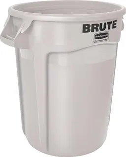 Mehrzwecktonne weiß 121l PE Außen-Ø560xH692mm RUBBERMAID