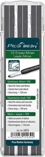 Minenset Pica BIG-Dry 12x graphit 10H STE u.Beton 12 Minen/Set