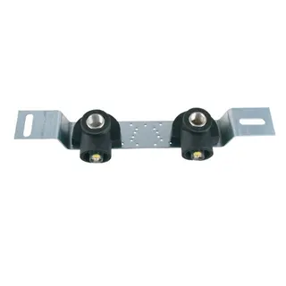 Montageschiene gebogen MULTITUBO 69315S 16x1/2"IG,150mm,inkl.Schallschutz,verz.