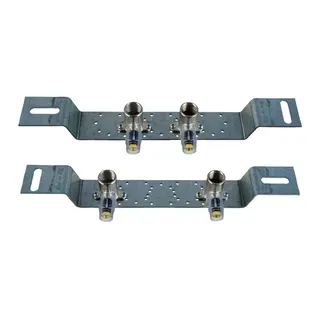 Montageschiene gebogen MULTITUBO 69375 16x1/2"IG, 75mm, Stahl verzinkt