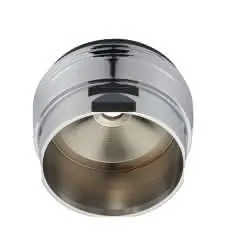 NEOPERL Adapter für Snap Strahlregler Messing verchromt, M24x1