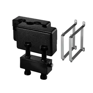 OVENTROP MonoFixx Regumat DN 25 aus Stahl mit Isolierung u. Wandh., 1351589