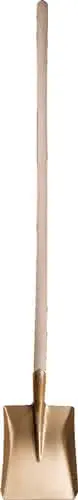 Randschaufel 240x290mm Aluminium-Mehrstoff-Bronze funkenfrei