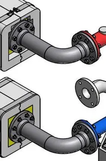 RE Bogenset mit Isolierung für Hydraulik-Set Gas 310 ECO PRO