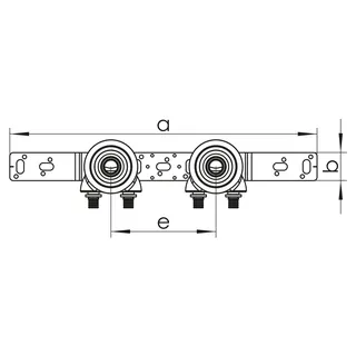 REHAU Montageeinheit RAUTITAN RX+ für UP Doppel-WW 16/16 - Rp 1/2 Dämmbox – Bild 4