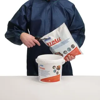 Reinigungstuch WYPALL 7775 o.Eins.v.Wass er 90 St.1 Eimer Kimberly Clark – Bild 3