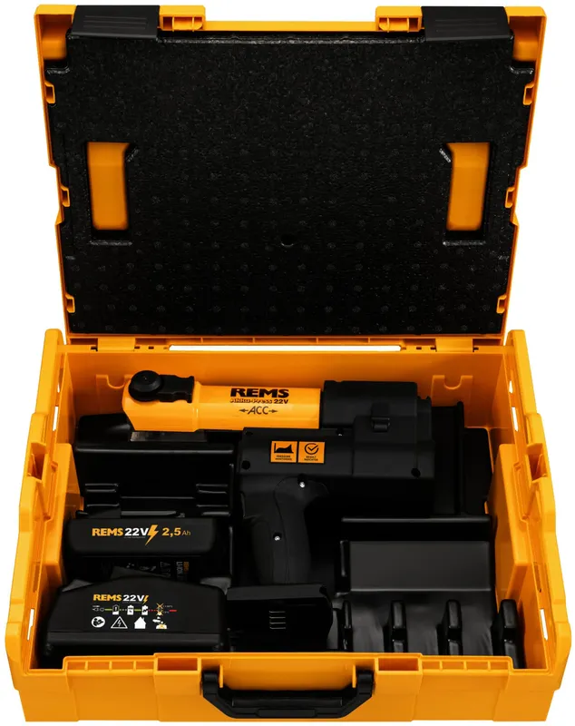 REMS Akku-Press 22V ACC - 576011 R220 Basic-Pack L-Boxx