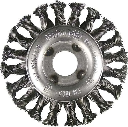 Rundbürste D.125mm Drahtstärke 0,35mm STA 13mm