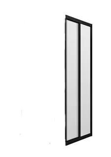 sanibel 1001-Eckdusche 2-tlg Sondermaß Schenkel rechts V49340 silber/Echtglas
