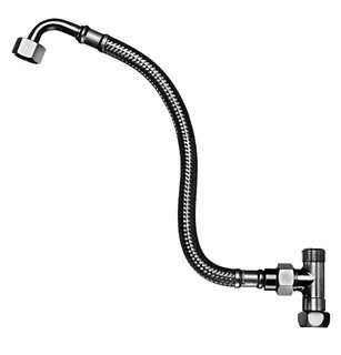 sanibel-Anschluss-Set A19 für Eckventil- Thermostat m flex Schlauch 3/8"x300mm vc