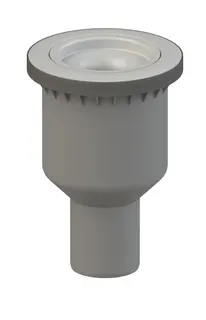 sanibel-Bodenablauf A19 zu Duschfläche PLAN senkrecht DN 50 30,6 Liter/min.