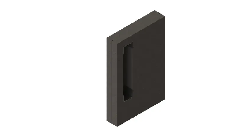 sanibel-EPS-Anbaumodul A19 WC-Schamwand f. sanibel WC-Einbaumodul 800x1200x175mm