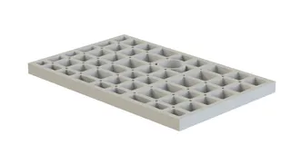 sanibel-HDPS-Unterbauelement PLAN A19 1000x800x80mm 1-teilig 1 Montagekleber