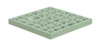 sanibel-HDPS-Unterbauelement PLAN A19 Sonderanf. bis 1,20 qm 1-teilig 2 Kleber