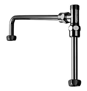 sanibel-Verrohrungsset A19 f. Eckventil- Thermostat m. Verbindungsrohr verchromt