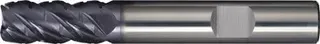 Schaftfräser DIN 6527L Typ NF D.8mm VHM TiAlN 45Grad HB Z.4 lang PROMAT