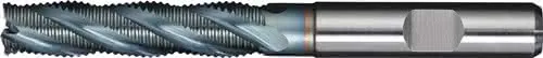 Schaftfräser DIN 844 Typ HR D.20mm Einsatz-L.89mm HSS-Co5 TiCN Weldon