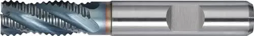 Schaftfräser DIN 844 Typ NR D.6mm Einsatz-L.19mm HSS-Co5 TiCN Weldon