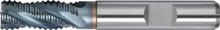 Schaftfräser DIN 844 Typ NR D.8mm Einsatz-L.25mm HSS-Co5 TiCN Weldon