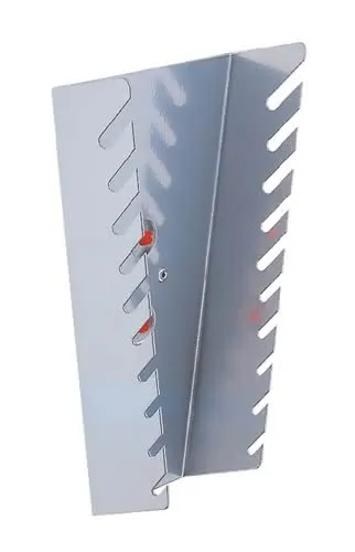 Schraubenschlüsselhalter H220xB145/75xT50mm 10Aufnahmen senkrecht