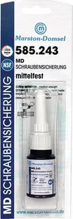 Schraubensicherung 585.243 10g mf.hv.dunkelblau NSF P1,DVGW Flasche