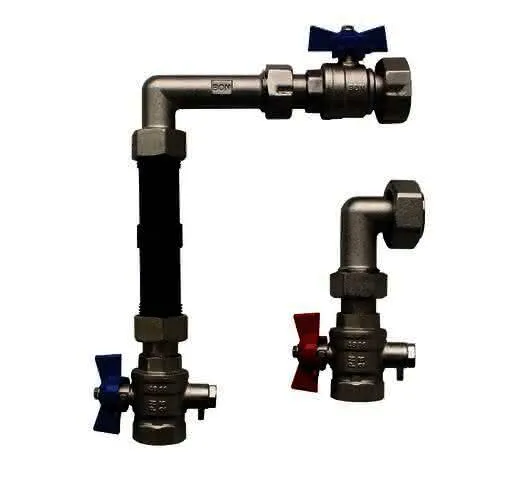 SCHÜTZ Einbauset für Wärmemengenzähler einbau senkrecht 1", 5006580