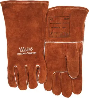 Schweißerhandschuhe Gr.XL (9,5) braun Ri ndspaltleder 5 PA