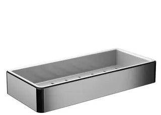 Seifenkorb 220x36x101mm aktiv4YOU 3.0, verchr.