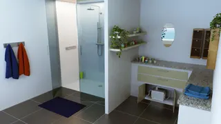 SFA Schmutzwasserhebeanlage Sanifloor+1 f. bodengleiche Duschen mit Fliesenböden – Bild 2