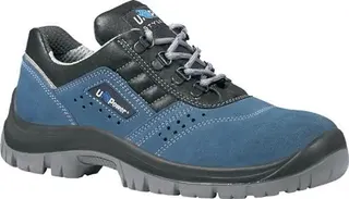 Sicherheitsschuh Boss Gr.43 blau/schwarz Leder S1P SRC EN20345 U-Power