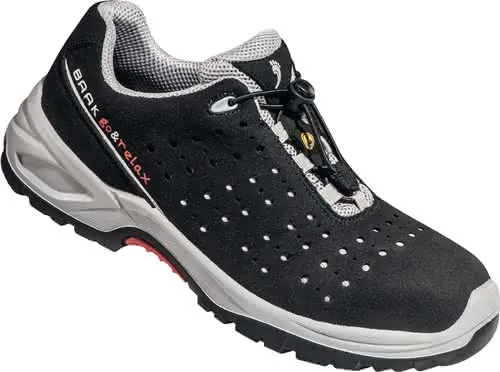 Sicherheitsschuh Henk Gr.46 N schwarz/gr au Mikrofaser S1P SRC ESD EN20345 Baak