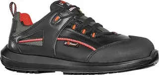 Sicherheitsschuh Iroko Gr.44 schwarz/rot Leder/Überkappe S3 SRC ESD EN20345
