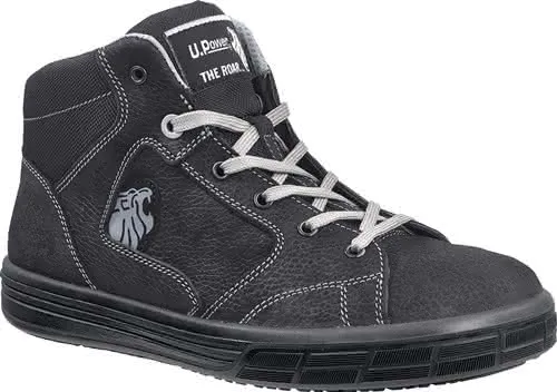 Sicherheitsstiefel Lion Gr. 45 schwarz L eder S3 SRC EN20345