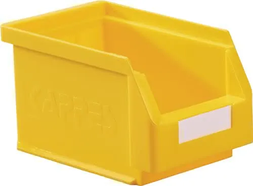 Sichtlagerkasten L230xB140xH130mm PE gelb KAPPES