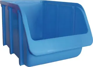 Sichtlagerkasten L242/203xB146xH127mm PP blau stapelbar HÜNERSDORFF