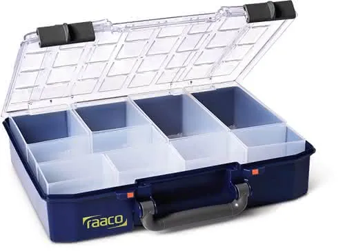 Sortimentskasten CarryLite 80 4x8-9 B337xT278xH80mm 9 Fächer RAACO