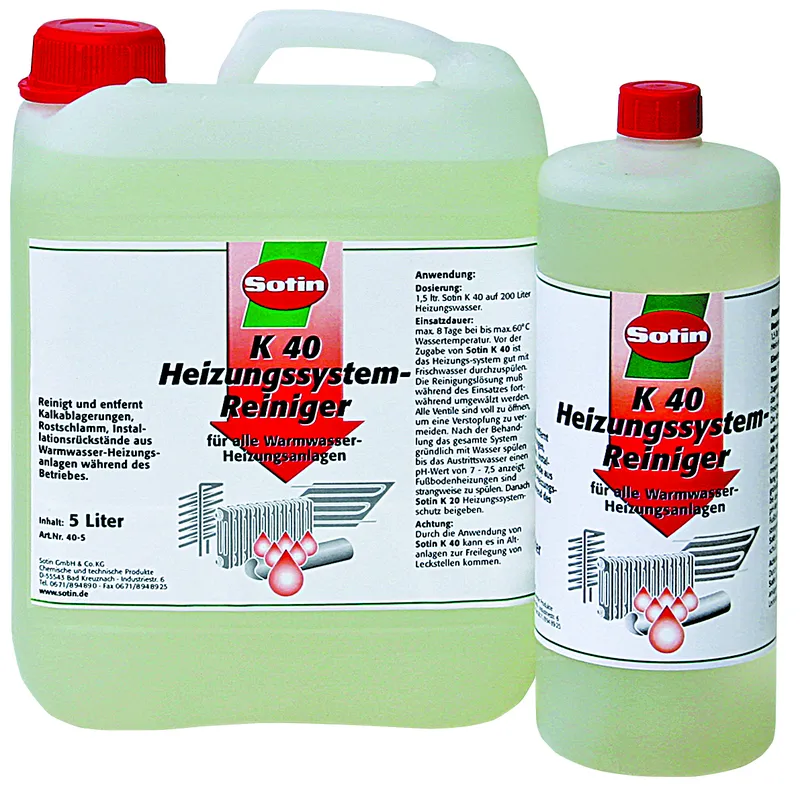 Sotin K 40 Heizungsreiniger 5 ltr Kanister