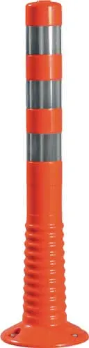 Sperrpfosten Polyurethan orange/weiß D.80mm