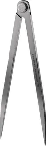 Spitzzirkel L. 200mm m. Nietscharnier PROMAT