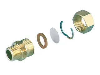 SR EW Verschraubungsset DN20 - G3/4" AG