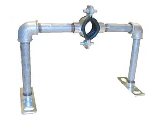 SR Fixpunktschelle Einzelrohr 63 mm