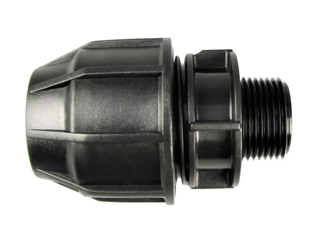 SR Kunststoff-Übergang - PN16 32 mm - R1" AG