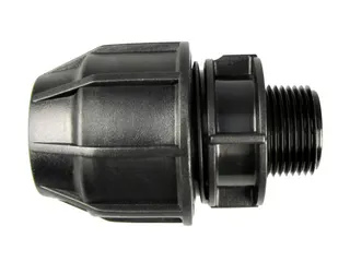 SR Kunststoff-Übergang - PN16 50 mm - R1 1/2" AG