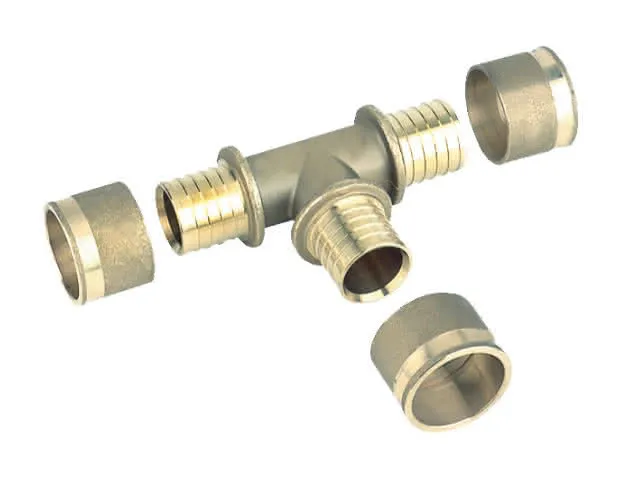 SR PEX Press-T A+D red. - PN6 40x3,7 - 32x2,9 - 32x2,9 mm